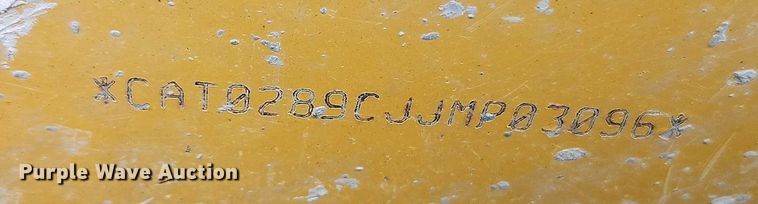 image for item EB8080 2012 Caterpillar 289C tracked skid steer loader