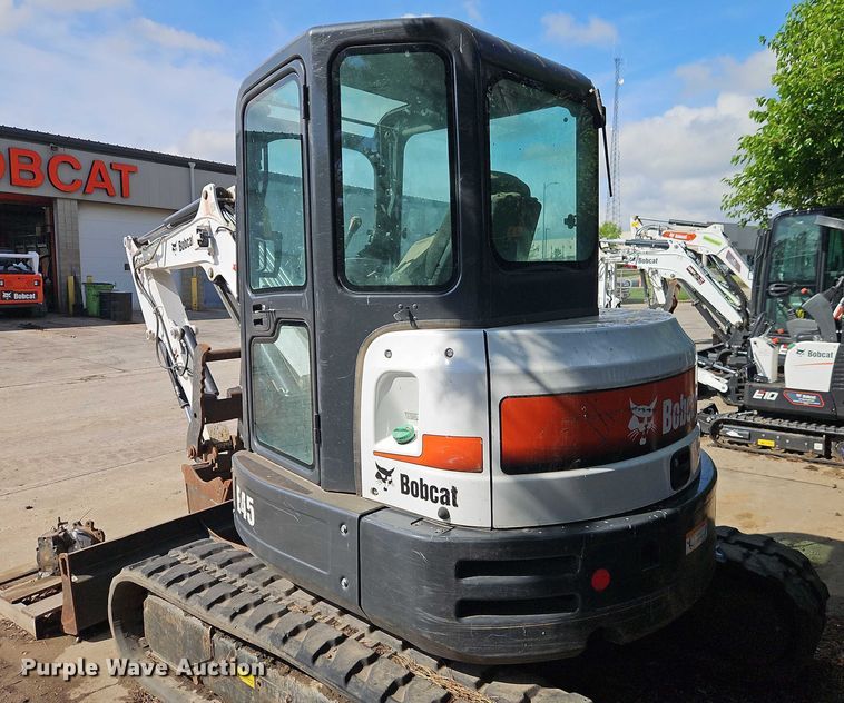 image for item EB8095 2018 Bobcat E45 mini excavator