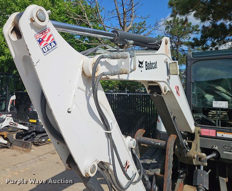 image for item EB8095 2018 Bobcat E45 mini excavator