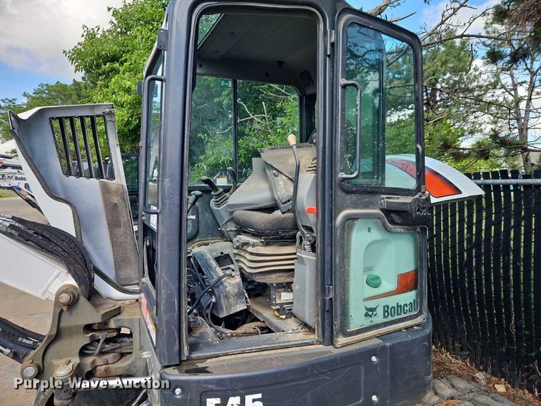 image for item EB8095 2018 Bobcat E45 mini excavator