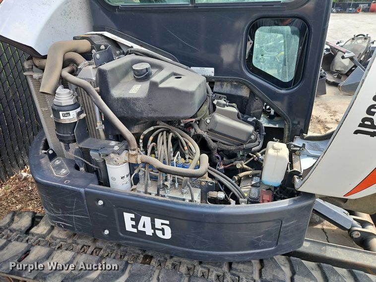 image for item EB8095 2018 Bobcat E45 mini excavator