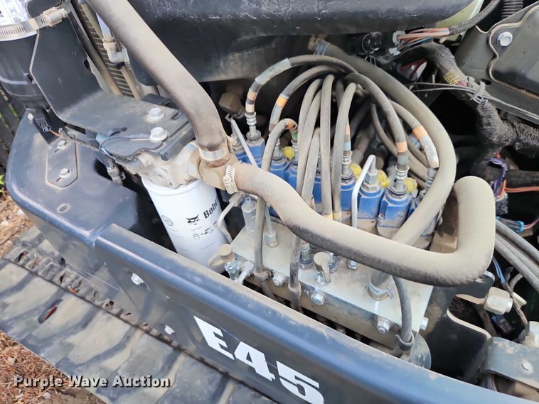 image for item EB8095 2018 Bobcat E45 mini excavator