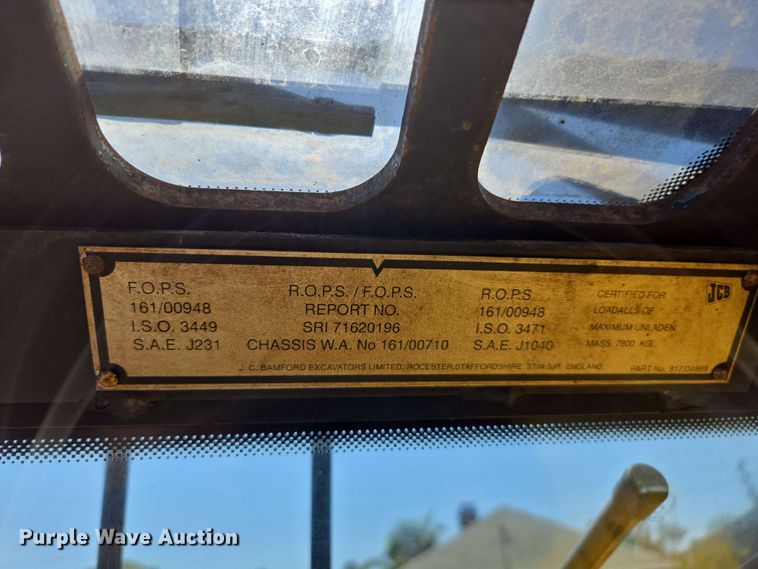 image for item EC1028 1999 JCB 526 telehandler