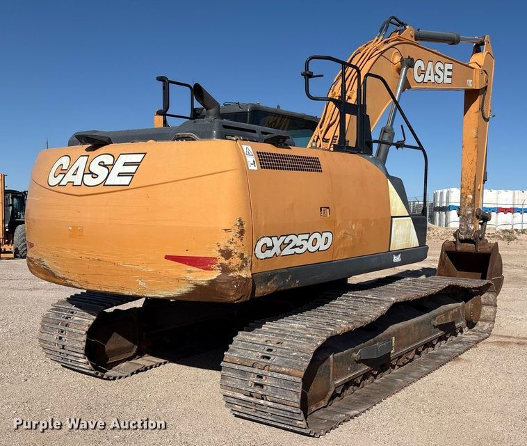 image for item EC1392 2019 Case CX250D excavator