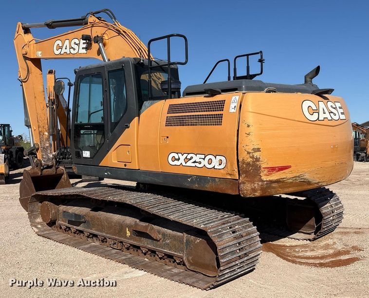 image for item EC1392 2019 Case CX250D excavator