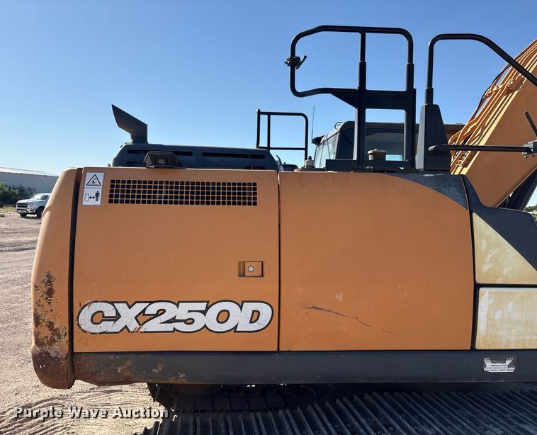 image for item EC1392 2019 Case CX250D excavator