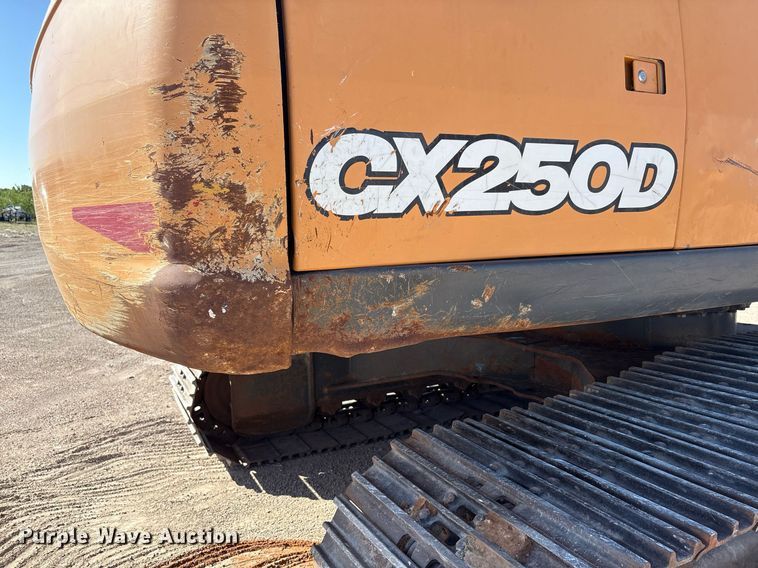 image for item EC1392 2019 Case CX250D excavator