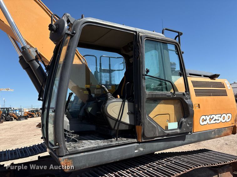 image for item EC1392 2019 Case CX250D excavator