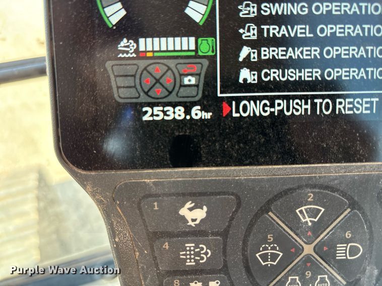 image for item EC1392 2019 Case CX250D excavator