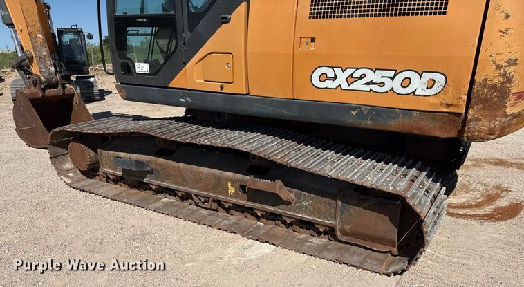 image for item EC1392 2019 Case CX250D excavator