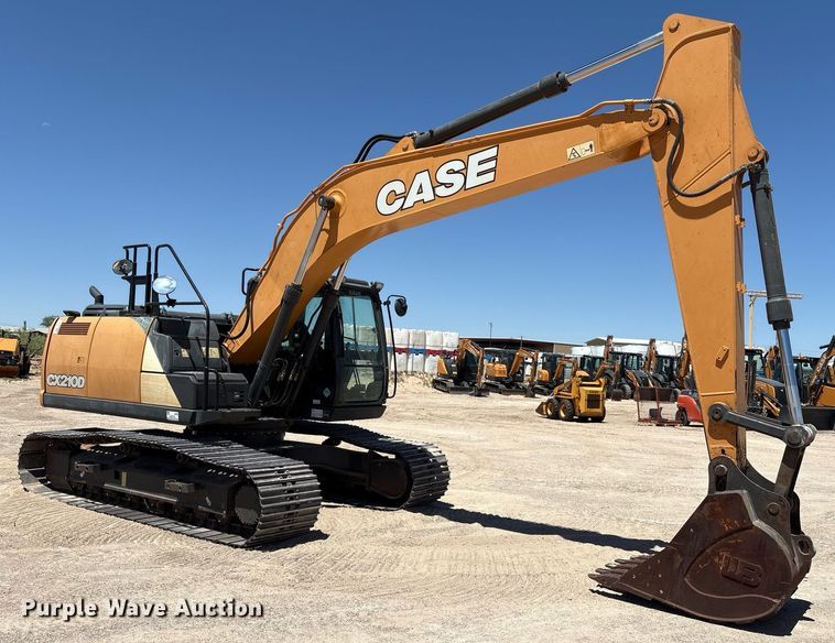 image for item EC1393 2019 Case CX210D excavator