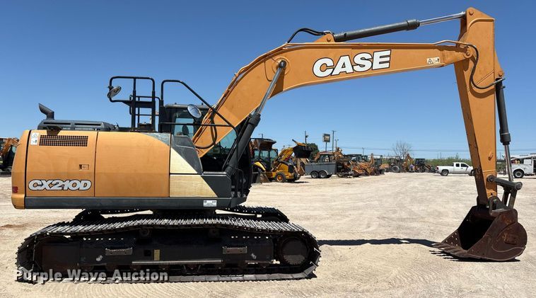 image for item EC1393 2019 Case CX210D excavator