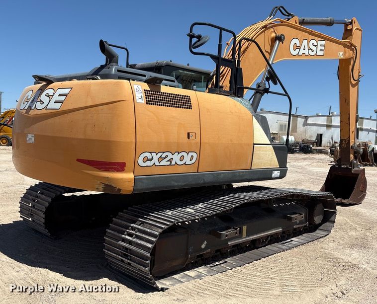 image for item EC1393 2019 Case CX210D excavator