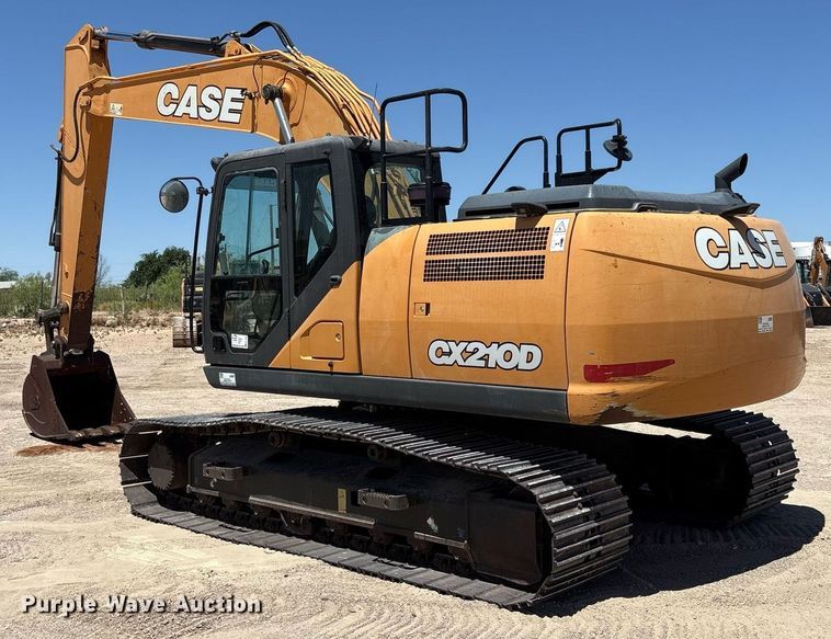 image for item EC1393 2019 Case CX210D excavator