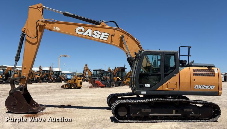 image for item EC1393 2019 Case CX210D excavator