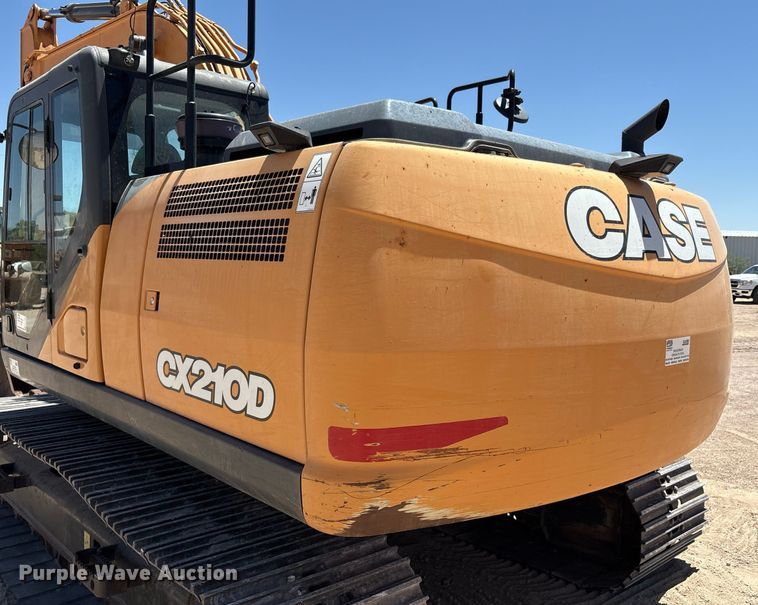 image for item EC1393 2019 Case CX210D excavator
