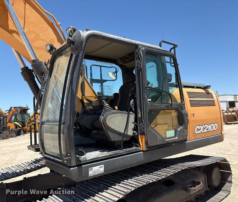 image for item EC1393 2019 Case CX210D excavator