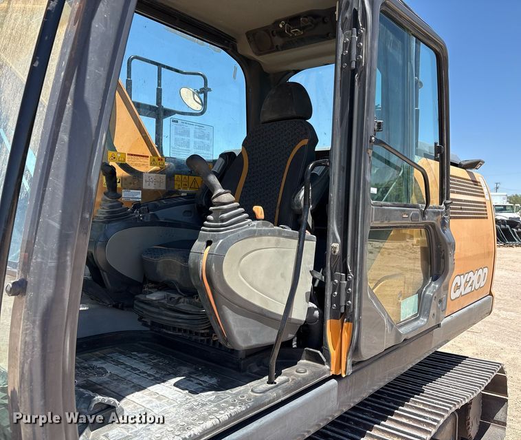 image for item EC1393 2019 Case CX210D excavator