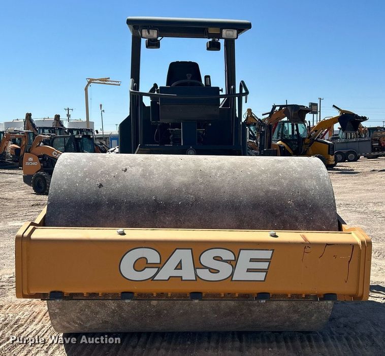 image for item EC1394 2018 Case SV 212D single drum vibratory roller