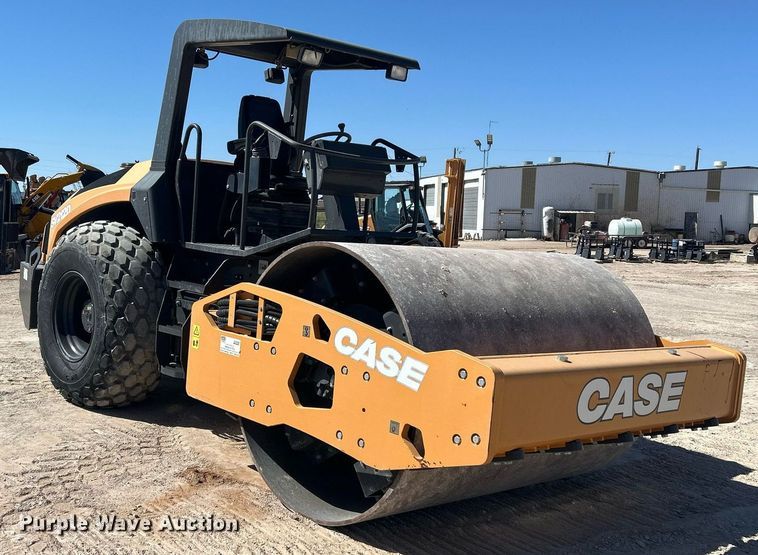 image for item EC1394 2018 Case SV 212D single drum vibratory roller