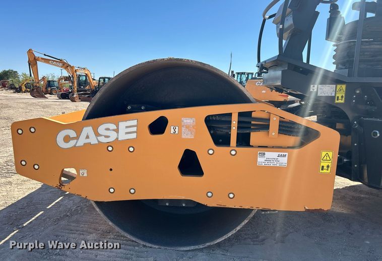 image for item EC1394 2018 Case SV 212D single drum vibratory roller