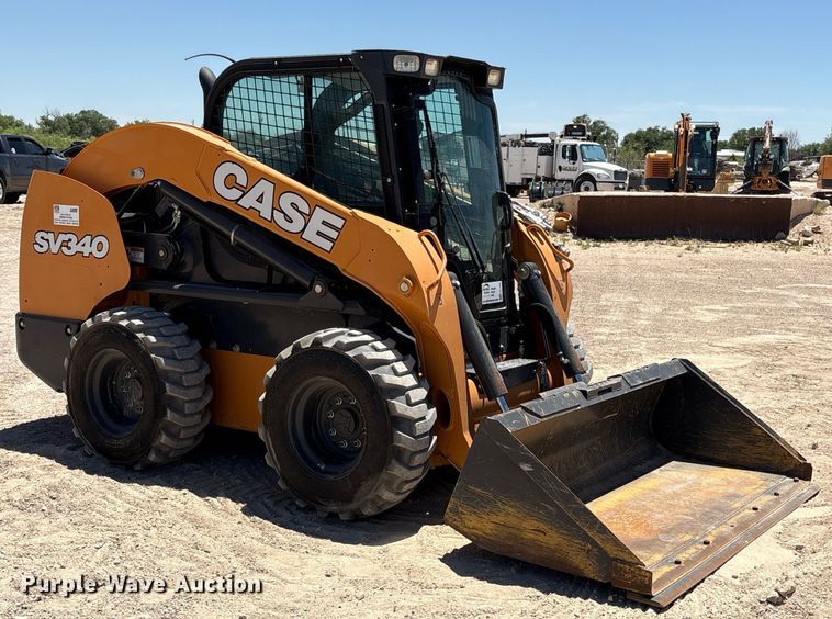 image for item EC1396 2019 Case SV340 skid steer loader
