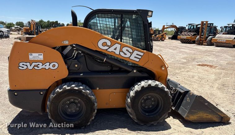 image for item EC1396 2019 Case SV340 skid steer loader