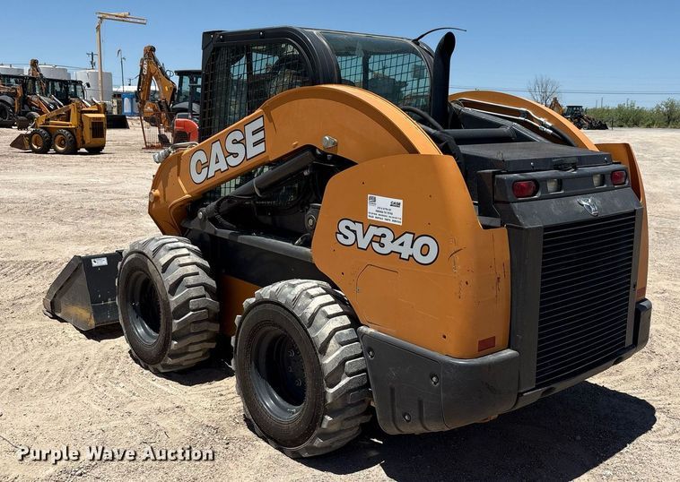 image for item EC1396 2019 Case SV340 skid steer loader