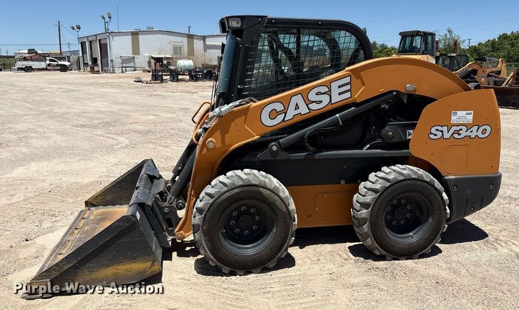 image for item EC1396 2019 Case SV340 skid steer loader