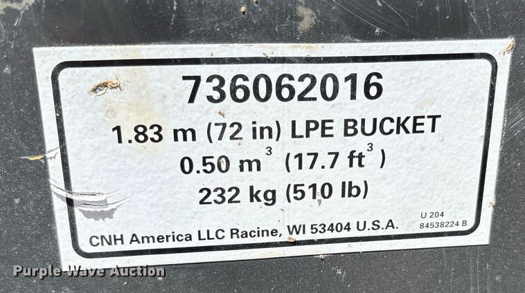 image for item EC1396 2019 Case SV340 skid steer loader