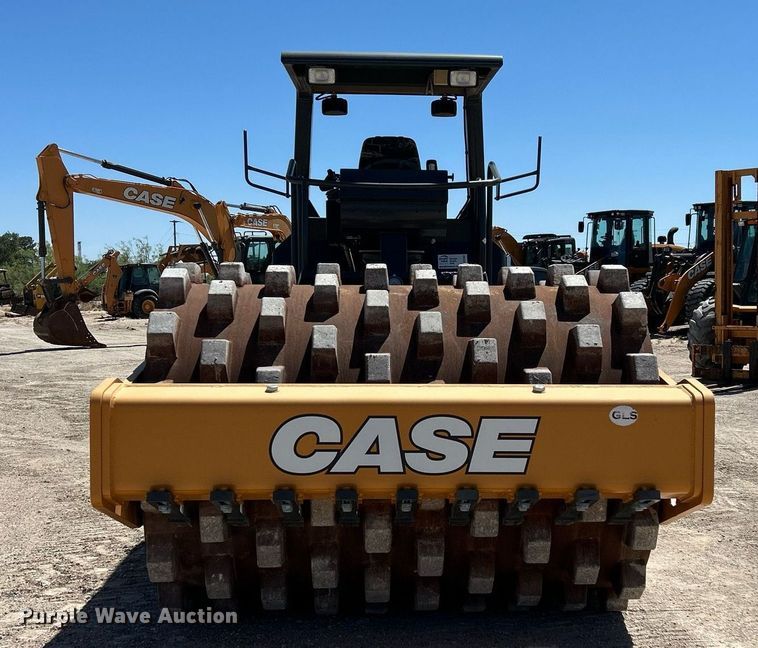 image for item EC1397 2019 Case SV 212D single drum vibratory roller