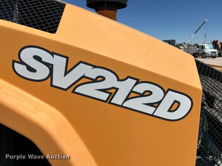 image for item EC1397 2019 Case SV 212D single drum vibratory roller