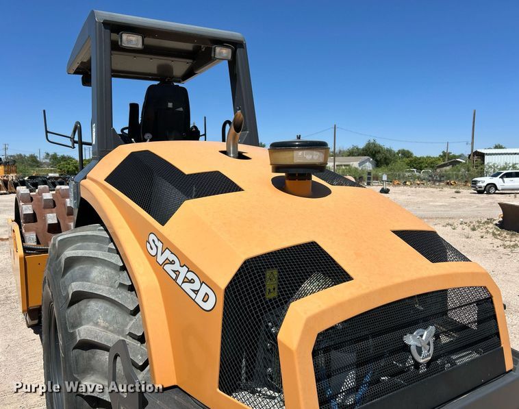 image for item EC1397 2019 Case SV 212D single drum vibratory roller