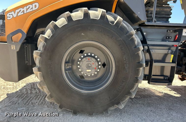 image for item EC1397 2019 Case SV 212D single drum vibratory roller