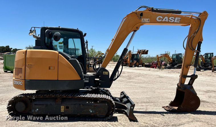 image for item EC1398 2019 Case CX80C mini excavator