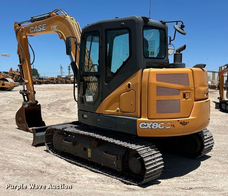 image for item EC1398 2019 Case CX80C mini excavator