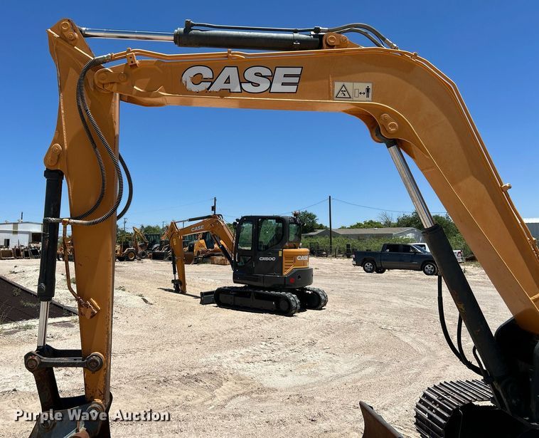 image for item EC1398 2019 Case CX80C mini excavator