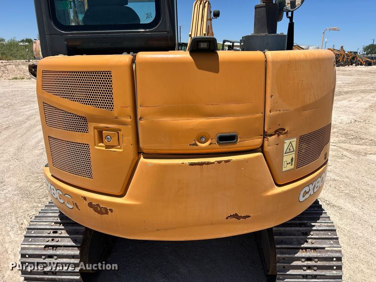 image for item EC1398 2019 Case CX80C mini excavator