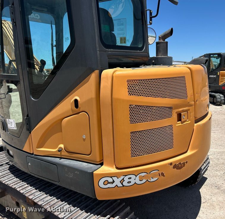 image for item EC1398 2019 Case CX80C mini excavator