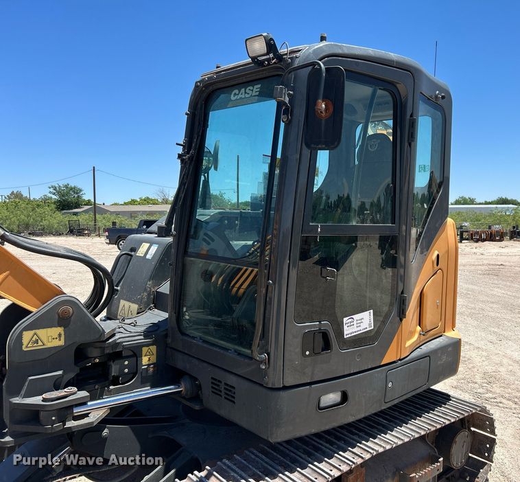 image for item EC1398 2019 Case CX80C mini excavator