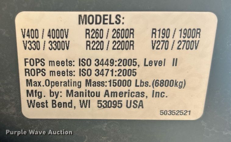 image for item EC1399 Mustang 1900R skid steer loader