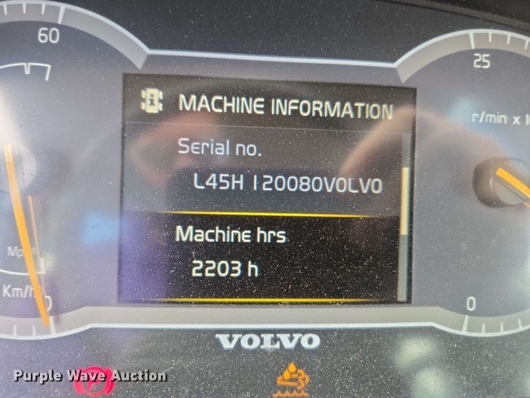 image for item EC4210 2016 Volvo L45H wheel loader