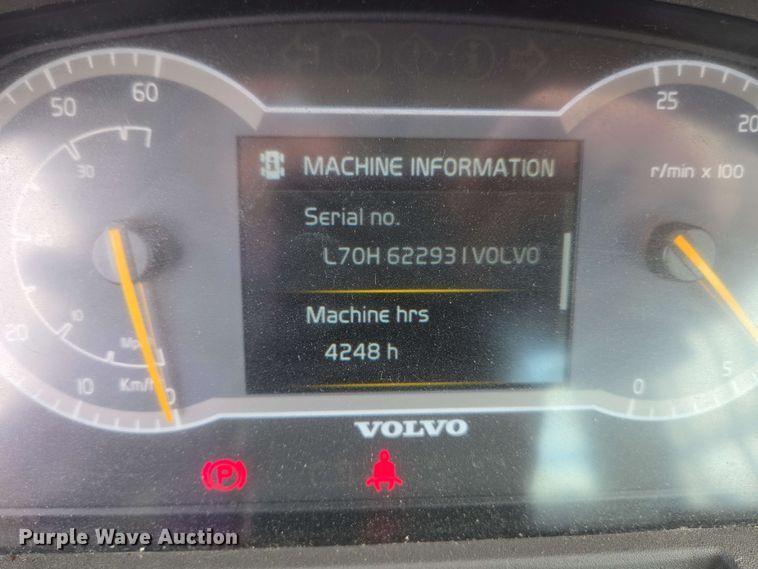 image for item EC4213 2018 Volvo L70H wheel loader