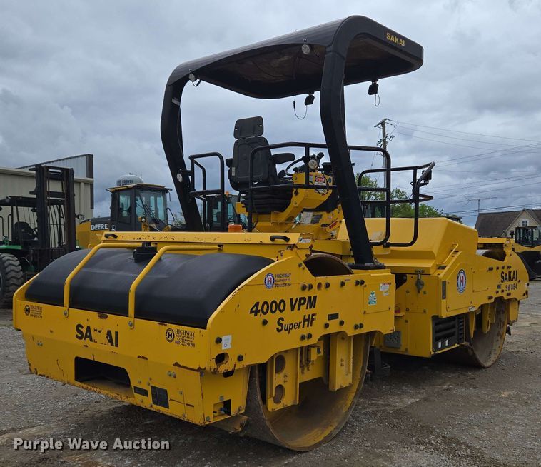 image for item EC4216 2019 Sakai SW884 double drum vibratory roller