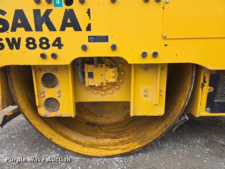 image for item EC4216 2019 Sakai SW884 double drum vibratory roller