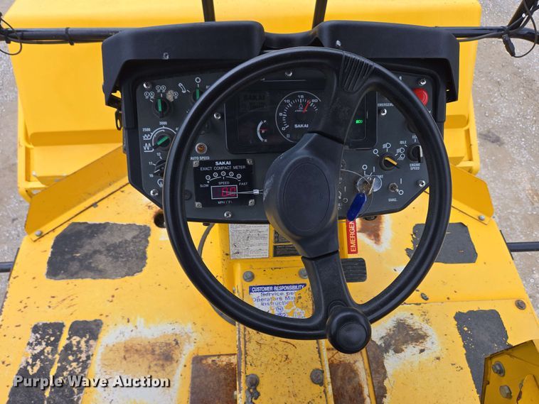image for item EC4216 2019 Sakai SW884 double drum vibratory roller
