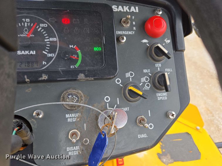 image for item EC4216 2019 Sakai SW884 double drum vibratory roller