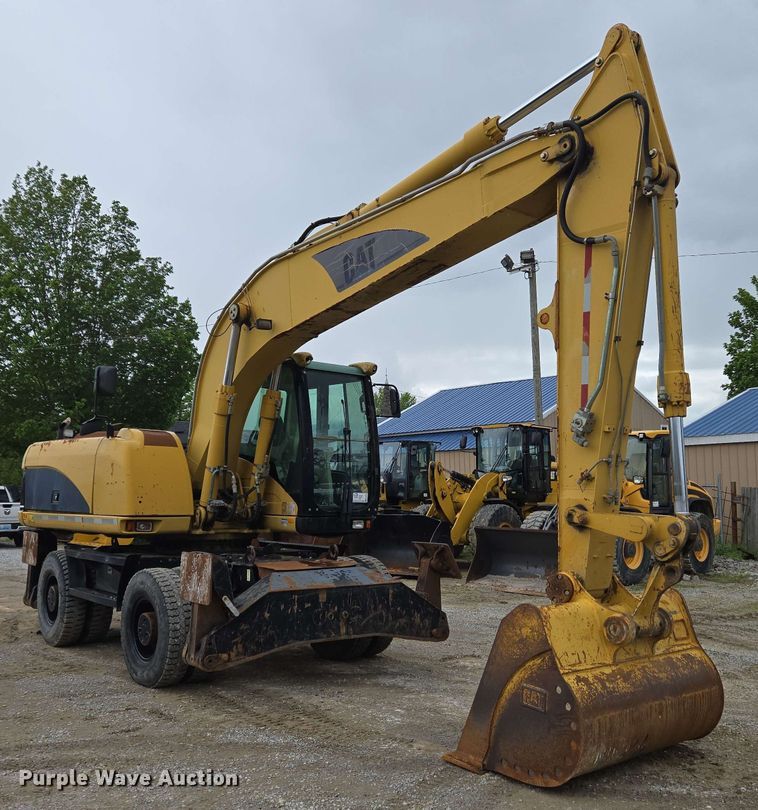 image for item EC4217 2007 Caterpillar M318C wheeled excavator
