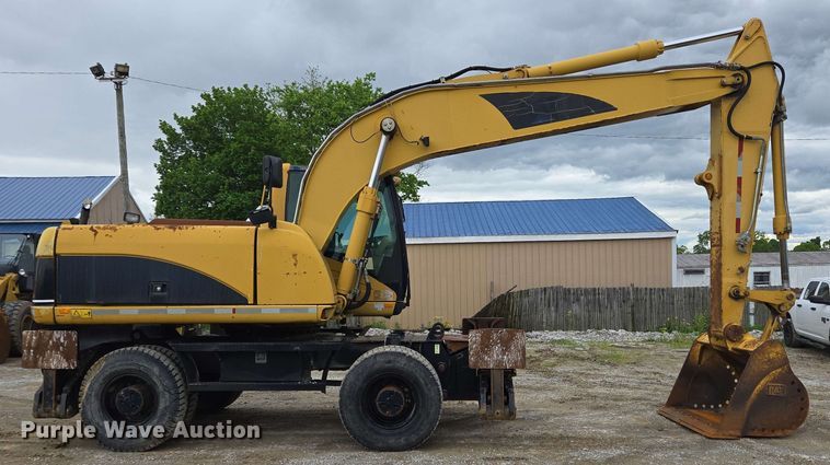image for item EC4217 2007 Caterpillar M318C wheeled excavator