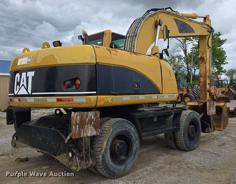 image for item EC4217 2007 Caterpillar M318C wheeled excavator